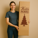 Árvore de Natal Nevada Sem Led