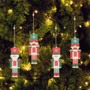 Enfeite de Natal Soldado Chumbo 6pcs