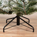 Árvore de Natal Nevada 2,10m de Altura - 1.286 Galhos - com luzes LED